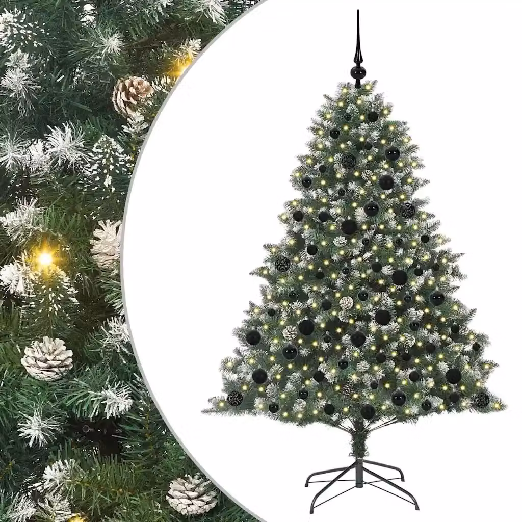 Albero di Natale artificiale verde vidaXL Altezza: 180 cm – 2