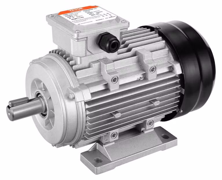motore elettrico da 2,2 kW 2890 giri/min AC 400V 50Hz 4,7A trifase Albero scanalato da 24 mm