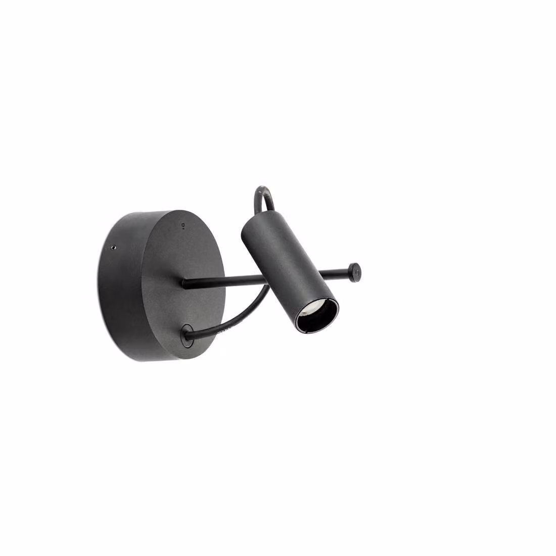 CLAP faretto da parete/soffitto nero 6W 3000K 38º CLAP 75710-233