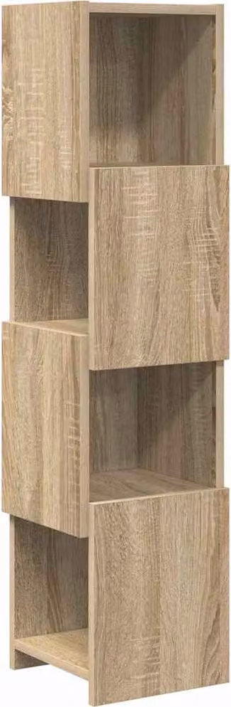 Mobile angolare Rovere Sonoma 25,5x25x102cm Legno multistrato
