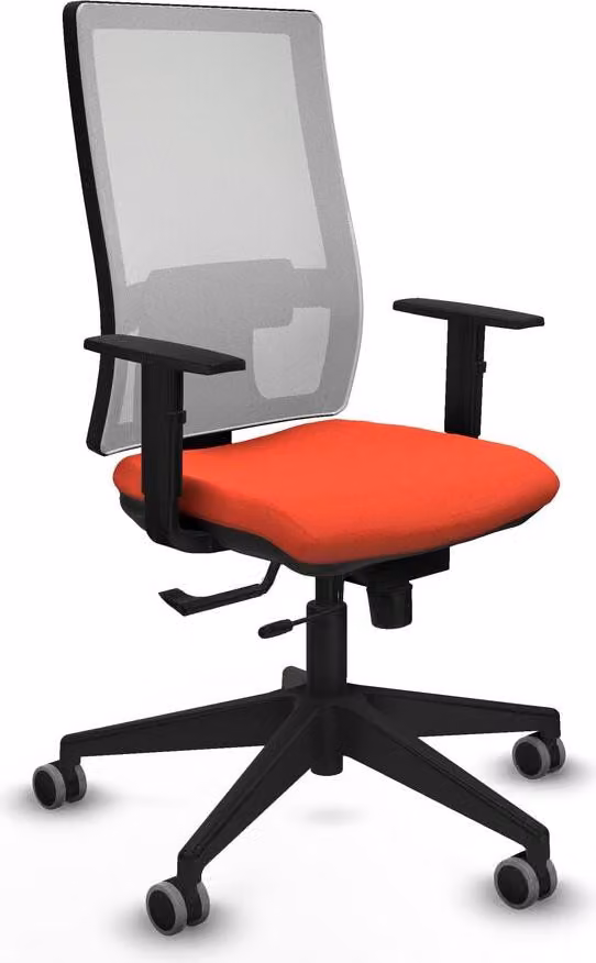 Sedia da ufficio Piqueras y Crespo 1D066G0 Arancione scuro