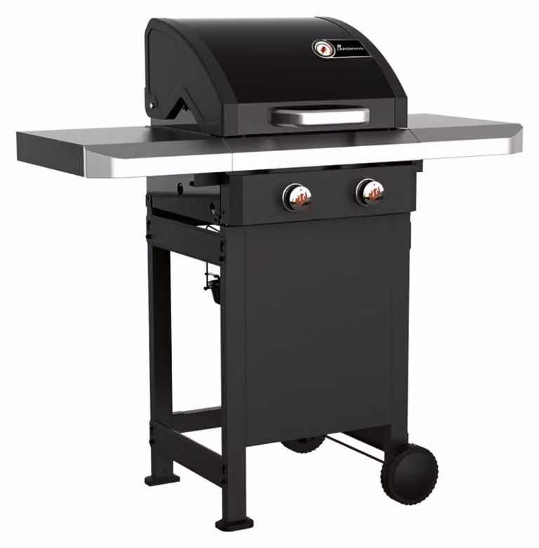 LANDMANN barbecue a gas Rexon 2.0 DE 135cm nero 22146 GR Ghisa smaltata