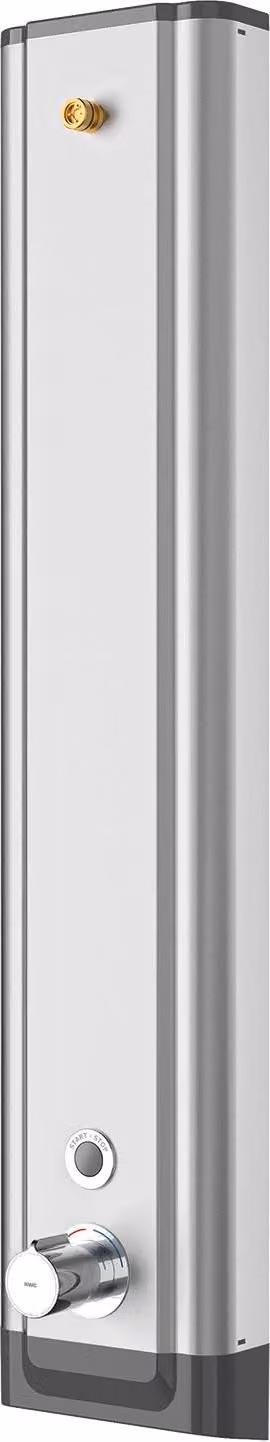 KWC AR DUPA, F5, elettrico, edst., term. DUKO, con tubazione, per batteria/centrale elettrica