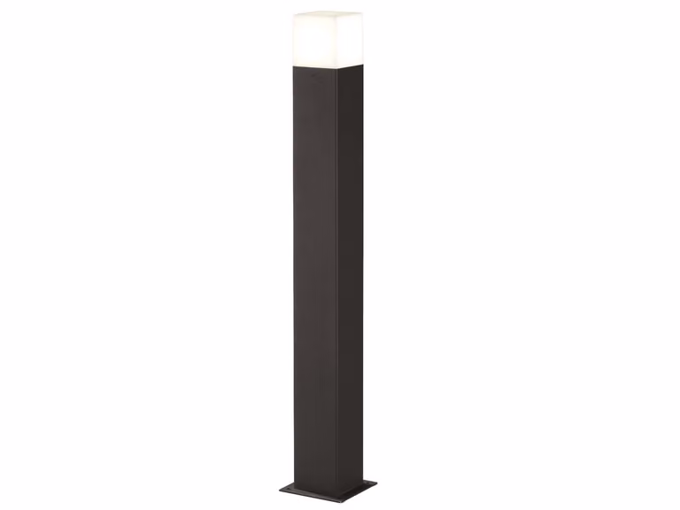 Trio Leuchten - Lampada da terra moderna antracite con LED - Hudson I Illuminazione per esterni - Alluminio Oblong - LED adatto E14