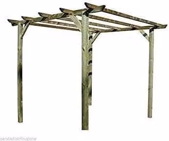 Pergola Legno Blinky Glicine
