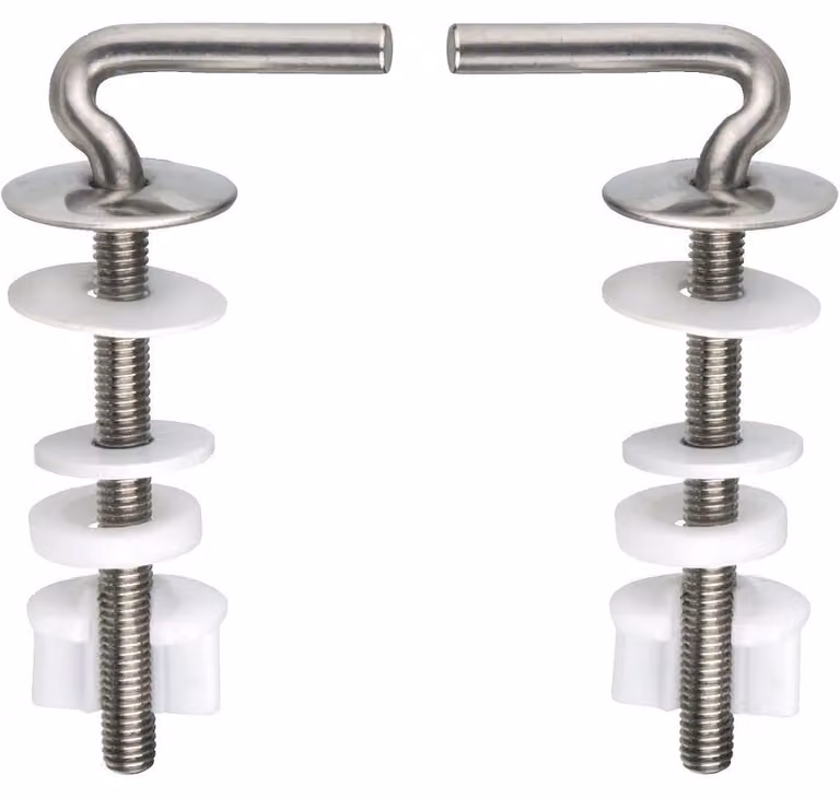 cornat tec364896 - cerniera per sedile wc con fissaggio rapido,