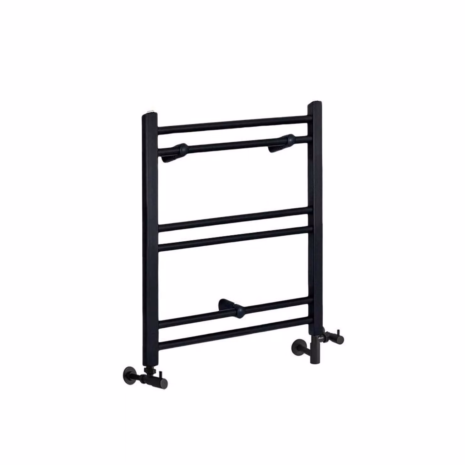 Scaldasalviette Nero Piatto Termoarredo Bagno Nox - Hudson Reed