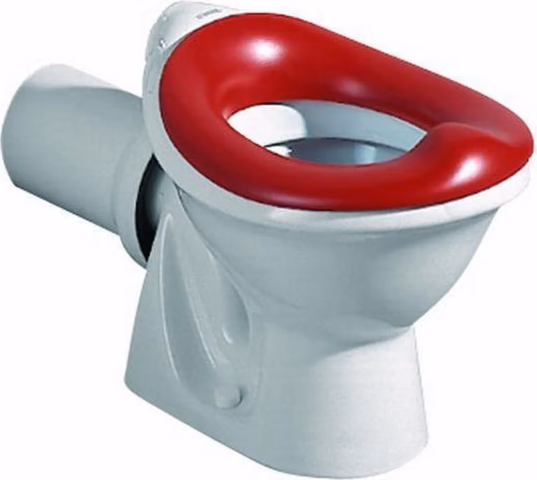 Geberit WC-Sitzring Baby rot Toilettensitz für Babys Kleinkinder
