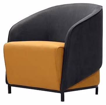 Sessel Couch Polster Sofa Leder Büromöbel Couchen 1-Sitzer