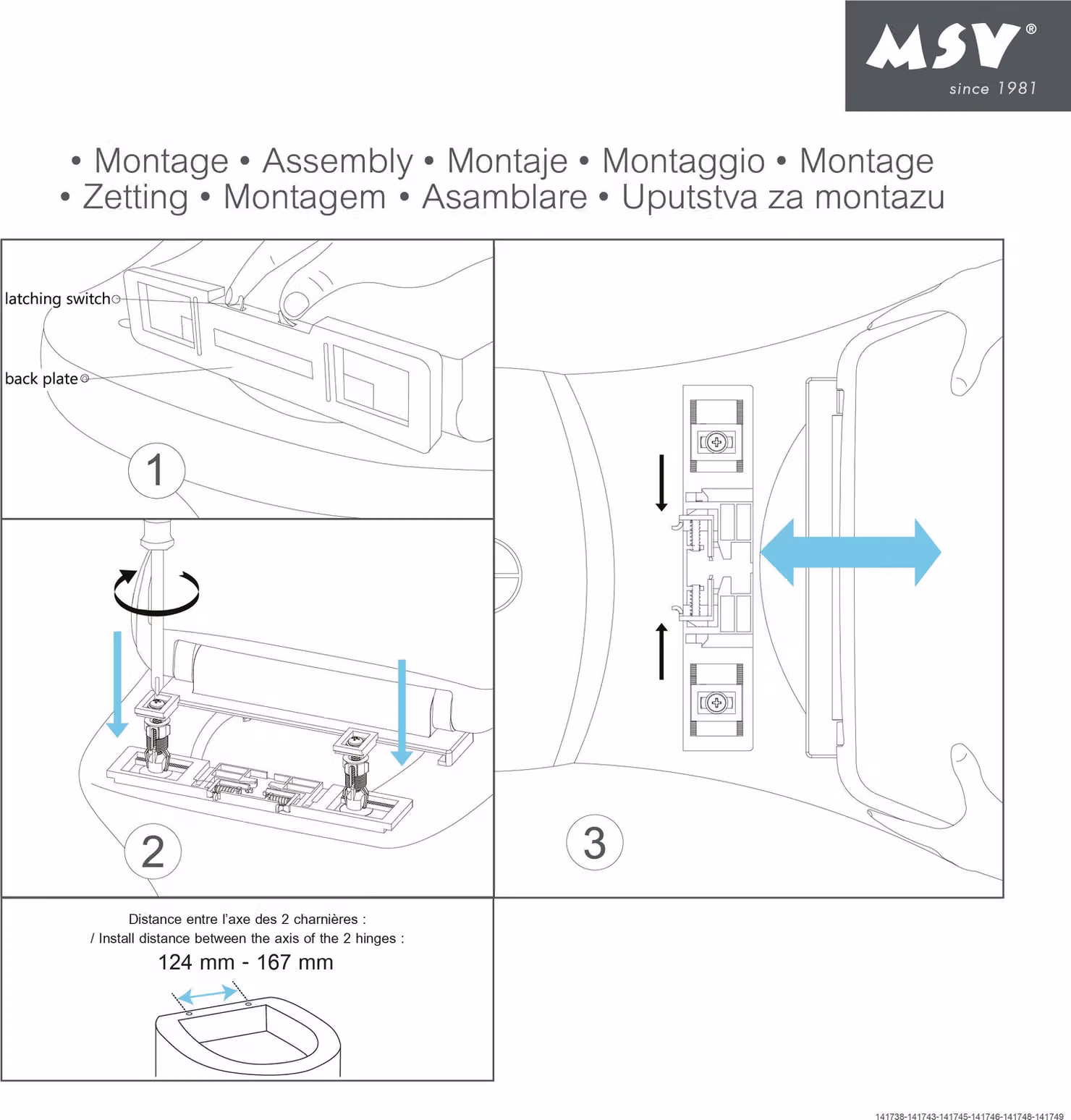 MSV Sedile WC Duroplast soft-close (Ons)