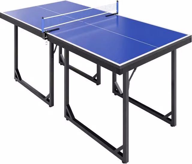 Tavolo da Ping Pong Pieghevole ¨C zephmum ¨C Blu e Viola 182x91 cm