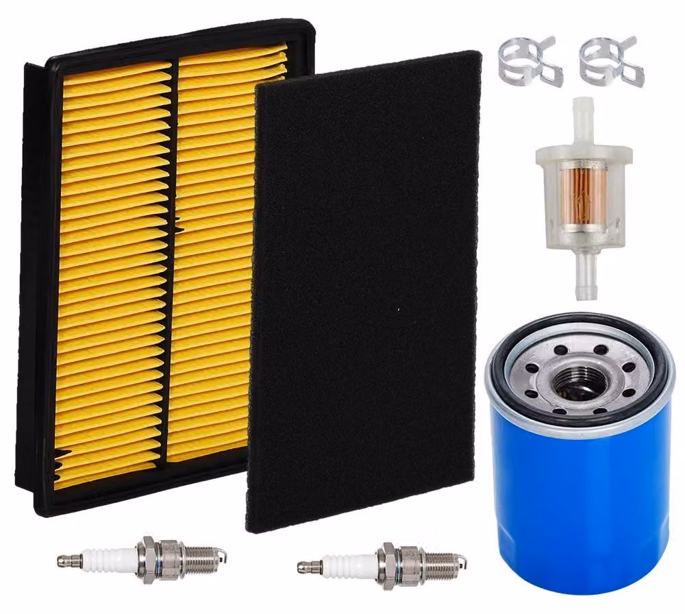 Kit di manutenzione per motori Honda, completo di filtri e candele