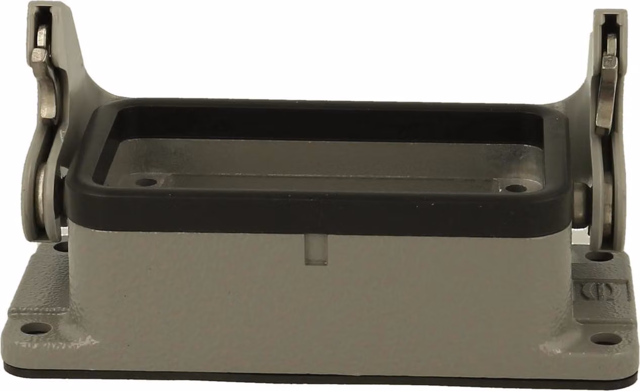 HARTING Han 10B HMC Custodia aggiuntiva bassa con 1 staffa longitudinale - 1 pezzo