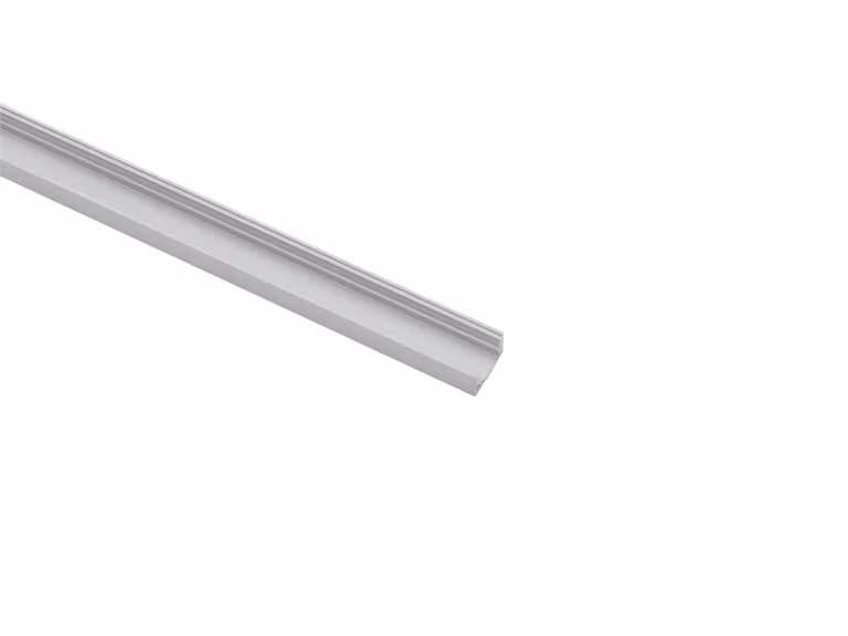 Profilo a U per striscia LED argento 2m