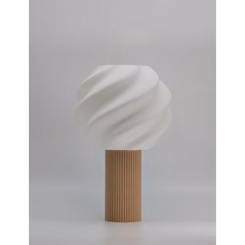 Lampada in PLA bioplastico Nuvola Tall I Luminari 3D