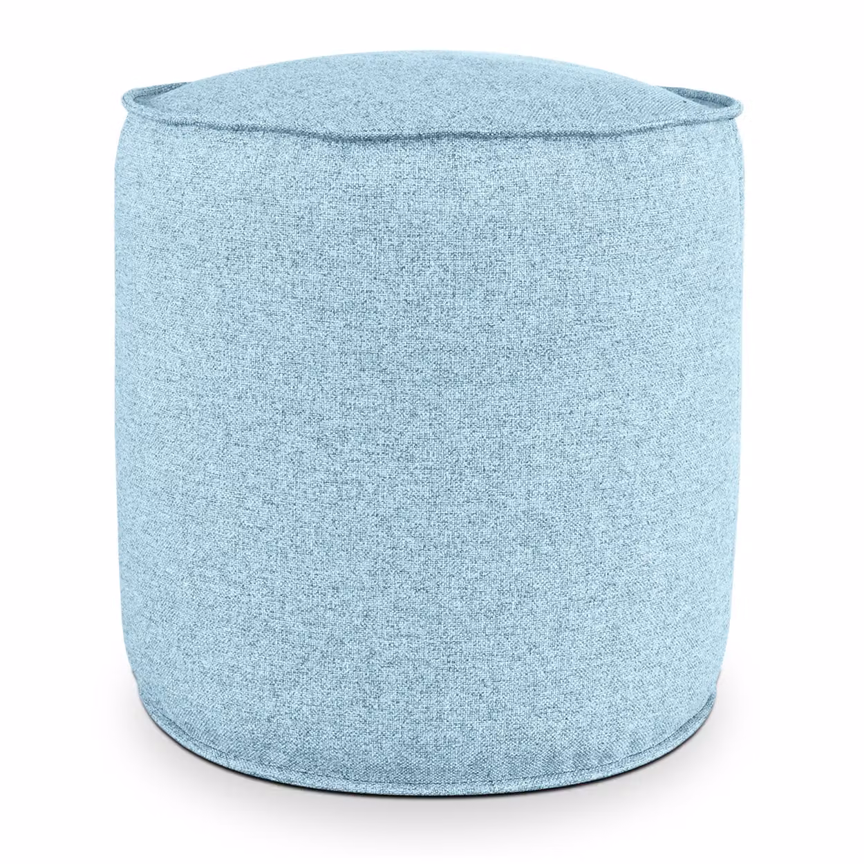 Pouf Rotondo da Interno & Esterno Piuma L Celeste