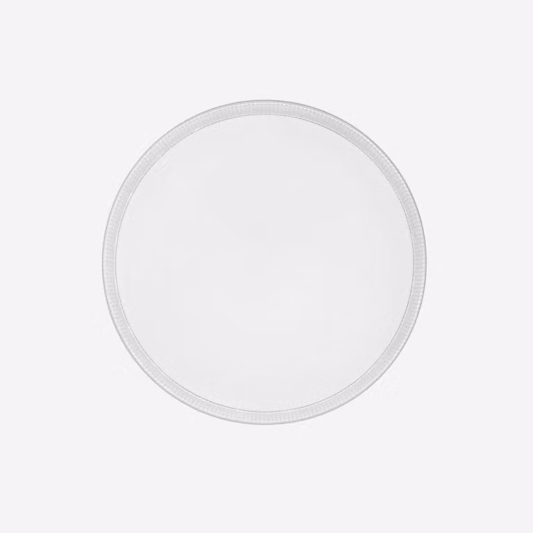 Plafoniera a LED bianca KAOS con bordo a diamante, 24 W, con interruttore CCT, 40 cm.