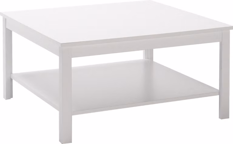 Skye Decor, Shp-885-Bb-1, tavolino da salotto, bianco, 100% pannelli truciolari rivestiti in melamina, 103 x 60 x 40 cm