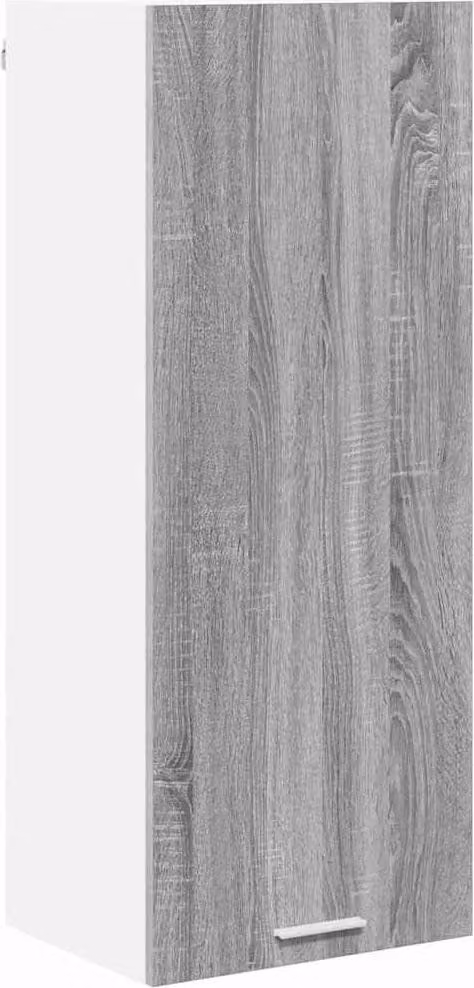 Armadio pensile con porta Riga Grigio Sonoma 40 x 31 x 100 cm