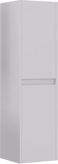 Mobile da bagno "Side 40" - 40 x 27 x 138 cm - Bianco opaco