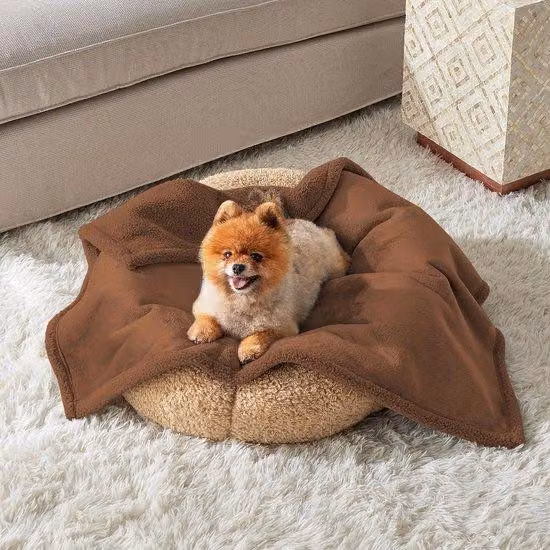 Coperta per gatti e cani domestici, morbida, lavabile, coperta per animali, 100x145 cm