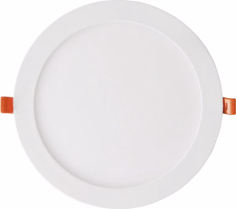 Led Spot - Faretto da incasso 21W 3000K bianco caldo senza punti Led - Spot da soffitto a Led ø 225mm, bianco 230V