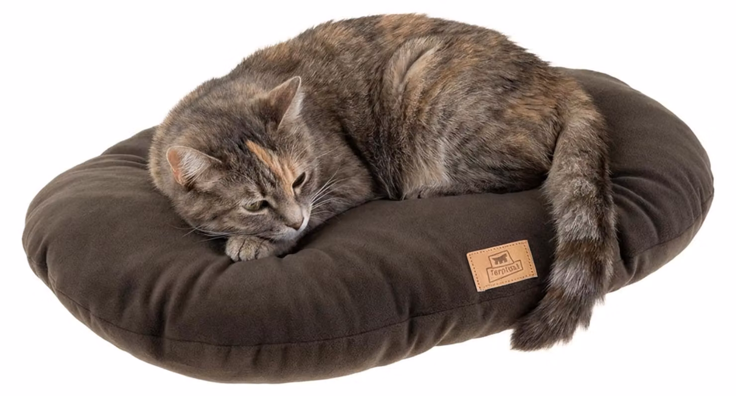 Ferplast, cuscino per cani e gatti RELAX in microfibra, cuccia calda e morbida