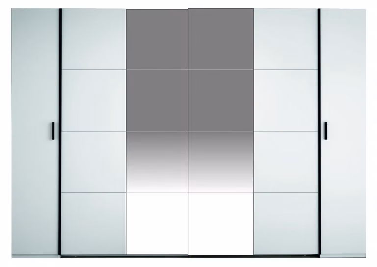 raumhirsch ARMADIO Bianco, Nero, dimensioni 270/208/61