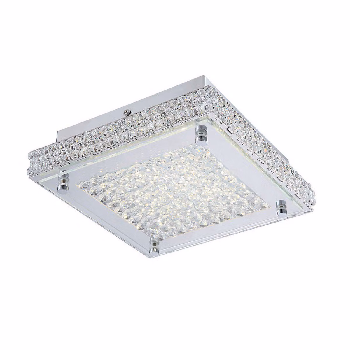 Italux Nino LED plafond soffitto classico cromo C98000F-17W