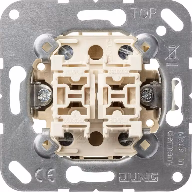 Interruttore a bilanciere Jung, 20 A, 250 V CA, serie 505-20U