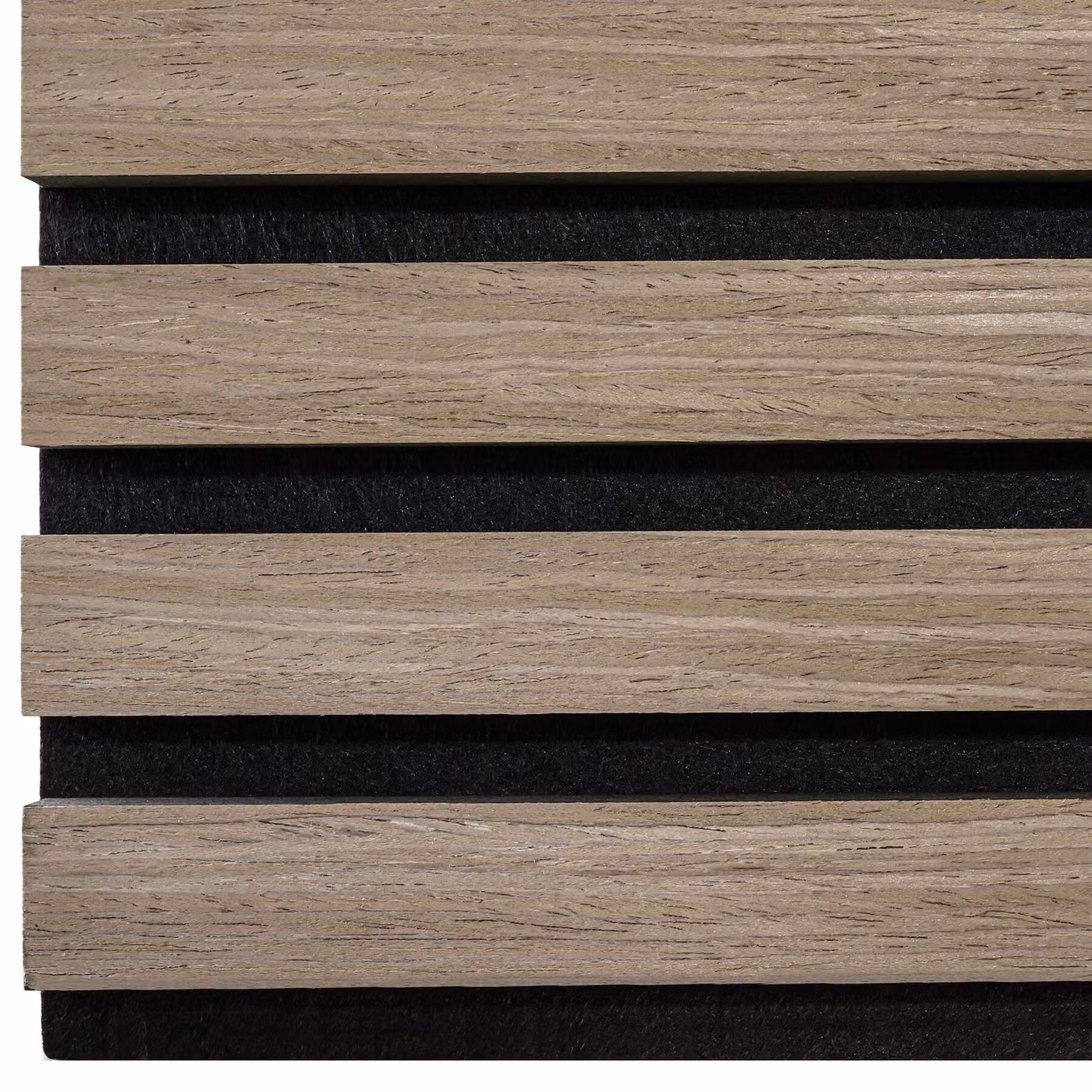 Pannelli acustici Sonic Wall II tectake in MDF effetto legno marrone L: 110 cm, H: 50 cm, P: 1,8 cm – 3
