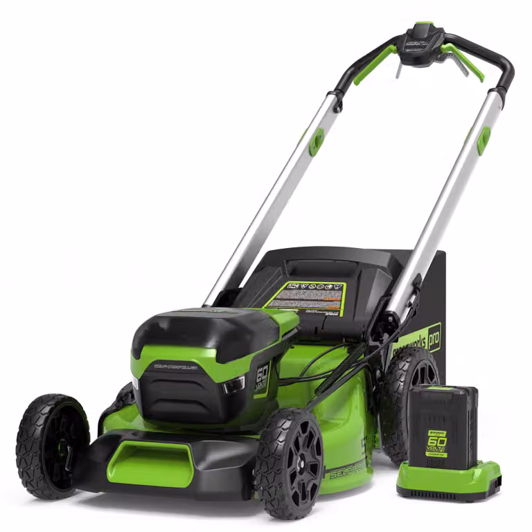 Greenworks 60V Rasaerba 51cm Semovente - Batteria 4Ah