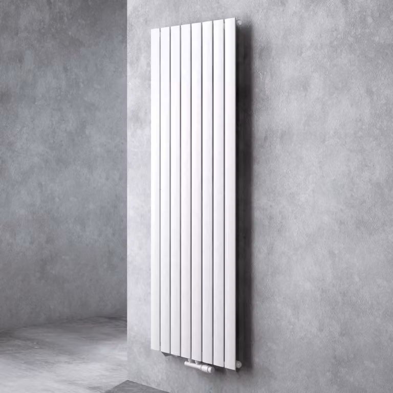 doporro Radiatore Verticale da Bagno 180x61cm, Radiatore a Pannello Termoarredo da Parete e Pavimento in Acciaio, Bianco