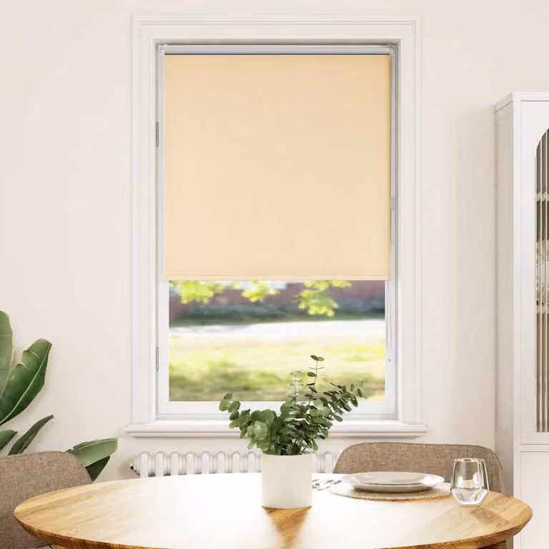 vidaXL Tenda a Rullo Oscurante 80x130 cm Larghezza Tessuto 75,7 cm