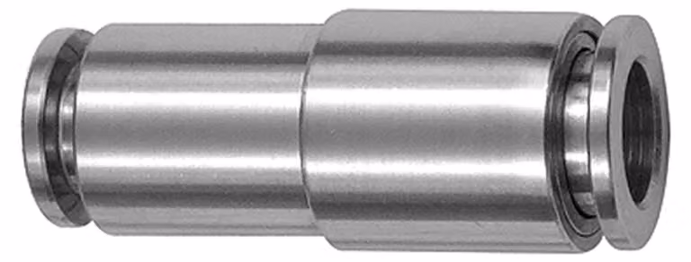 Connettore diritto Riegler, rosso, per tubo Ø 14/12, ES1.4404