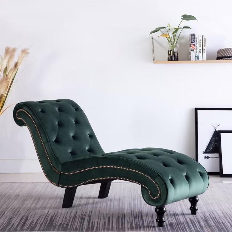 Maison Exclusive - Poltrona verde velluto