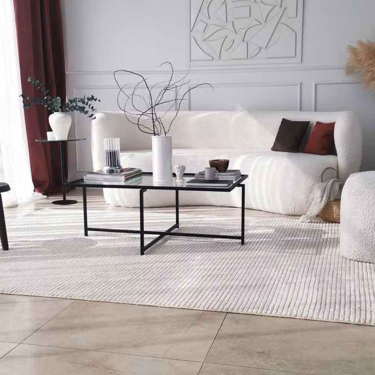 Skye Decor, Sun- Sun S408NOS, nero, tavolini, 35x94x64 cm, 100% vetro temperato