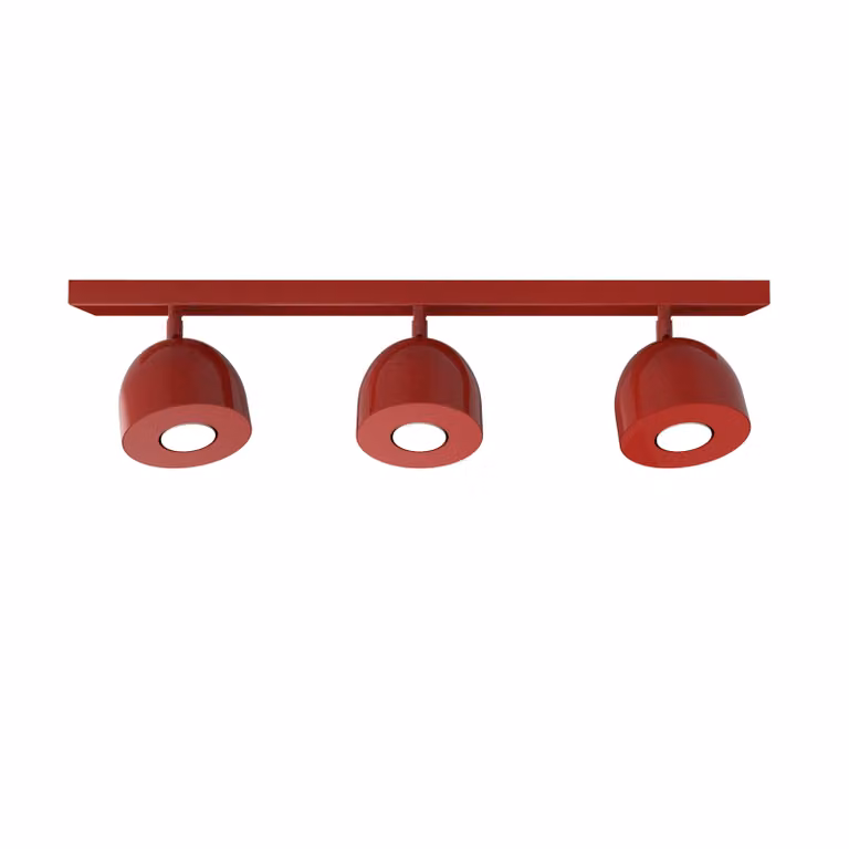 Lampada Da Soffitto Campanella 3X Monocolore Lucida