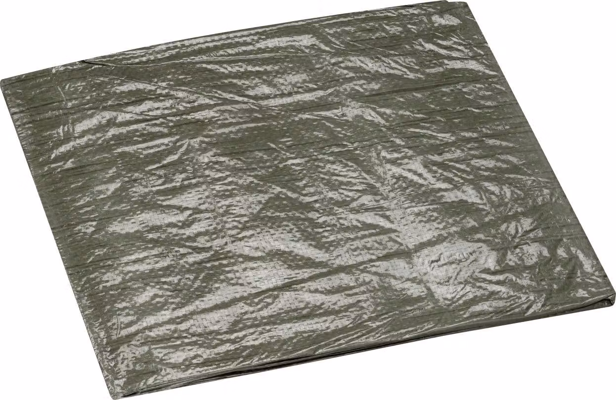 WESTEX 96930315 Telo in tessuto WESTEX con occhielli, 3 x 4 m, verde, 75 g