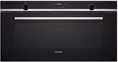 Forno elettrico da incasso Siemens IQ500 VB558C0S0 in acciaio inox e vetro, capacità 85 Lt, Larghezza: 90 cm, classe energetica A+
