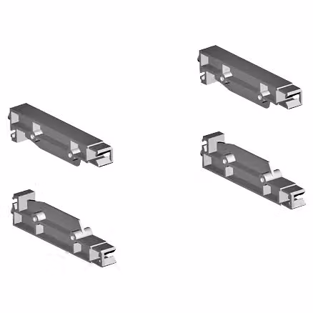 Supporto DIN Siemens ALPHA 630, quantità minima d' 100 pezzi 8GK99100KK24