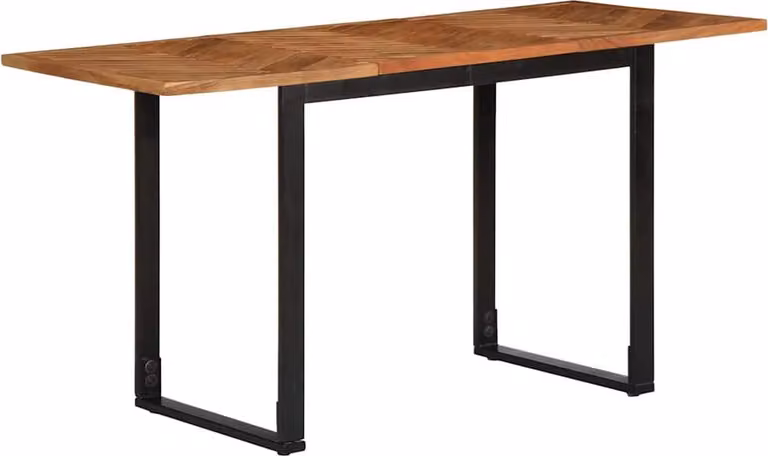Maison Exclusive - Tavolo da pranzo 140x70x75 cm in legno massello di acacia