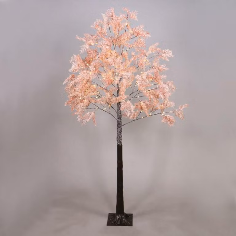 ACA Lighting Albero di neve 120 WW LED 220-240V IP44 180cm supporto 21x21cm 3m cavo di alimentazione X10120145