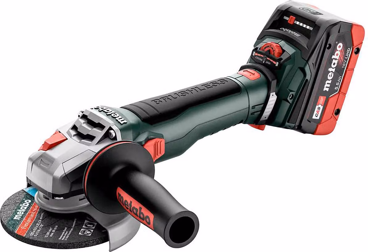 Metabo WVB 18 LT BL 11-125 Quick Akku-Winkelschleifer 18V Schleifer Schleifgerät