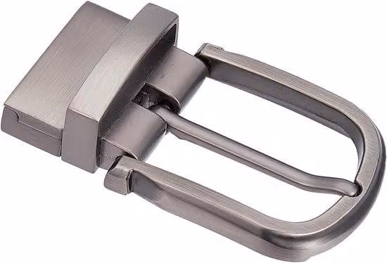 Ganci reversibili per cinghie, argento, kit di riparazione