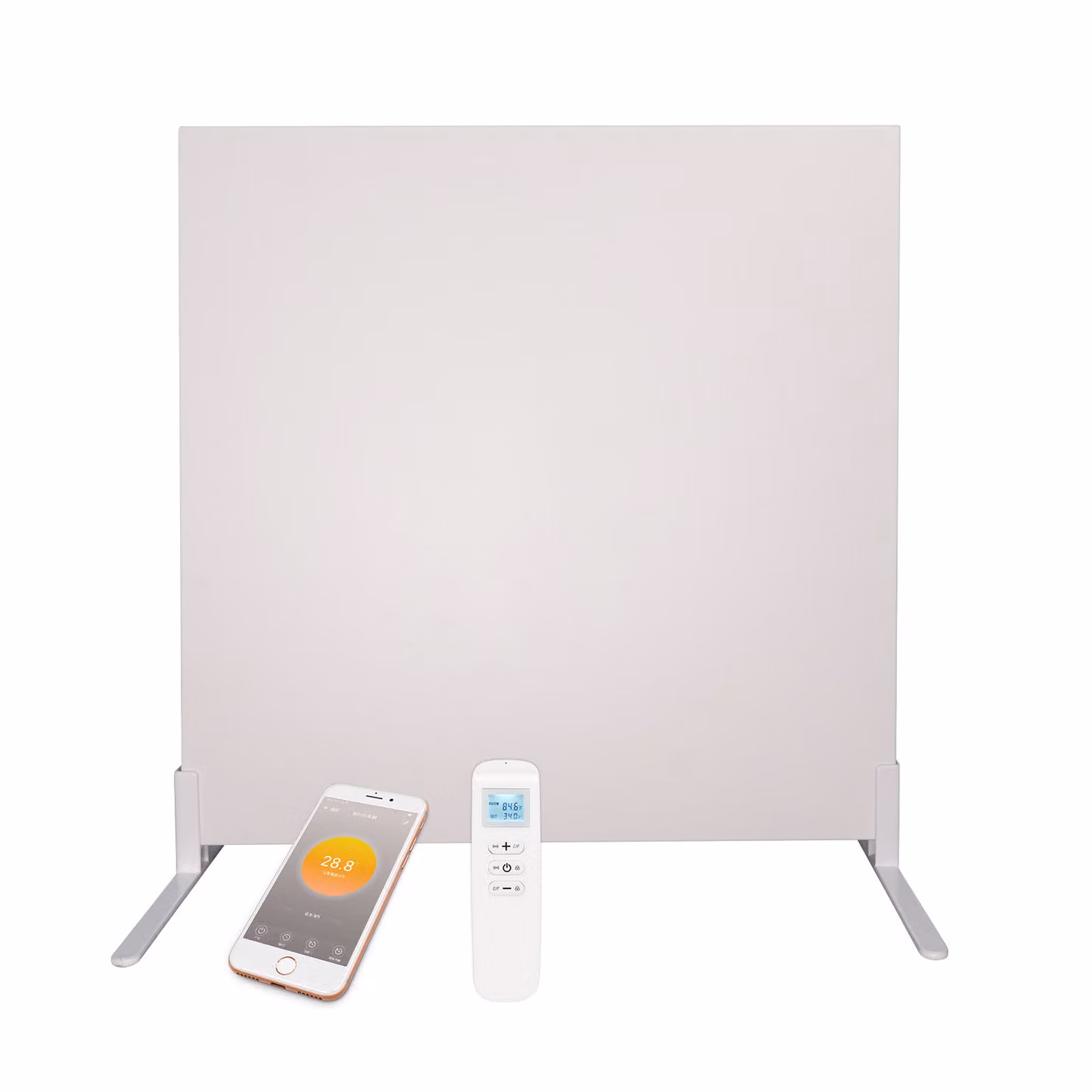 Pannello a infrarossi portatile QH-FR 350 o 700Watt - Serie QH-FR portatile 60 x 60 cm - 350Watt