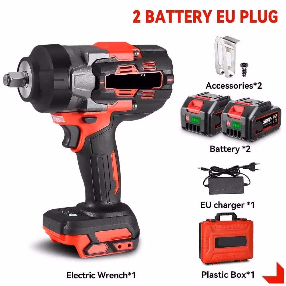 Chiave a percussione – con batteria – Avvitatore a impulsi – 2800 Nm – Senza fili – Elettrico