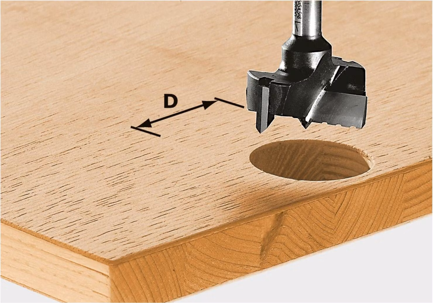 Punta per ferramenta Festool HW con gambo da 8 mm HW S8 D15 | 491070