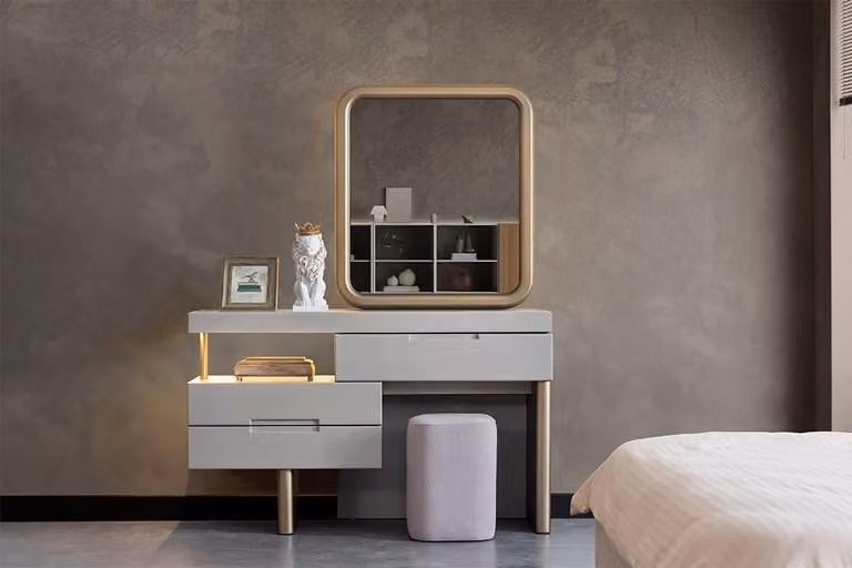 Schminkkommode Beauty-Tisch Toilettentisch Spiegeltisch Vanity-Tisch