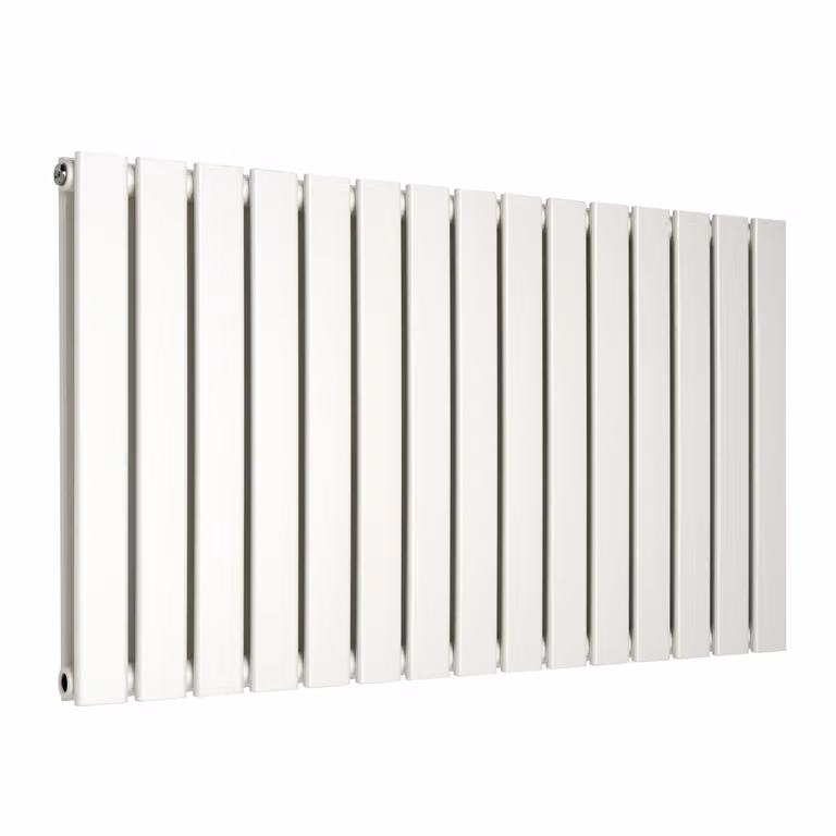 Radiatore a parete Hudson Reed in acciaio bianco L: 105 cm, H: 59,5 cm